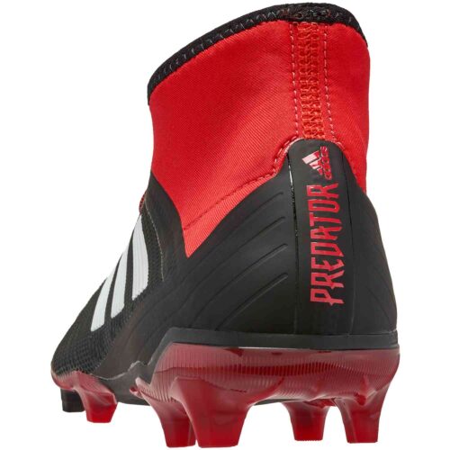 adidas Predator 18.2 FG – Black/White/Red