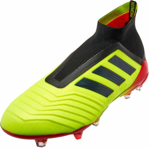 adidas Predator 18  FG – Solar Yellow/Black/Solar Red