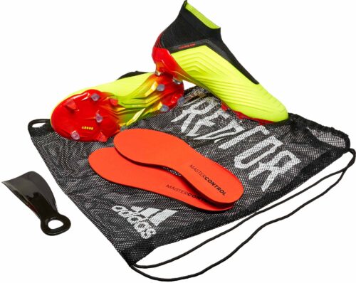 adidas Predator 18  FG – Solar Yellow/Black/Solar Red