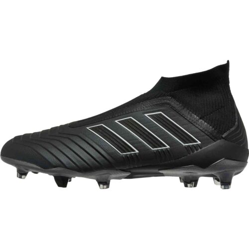 adidas Predator 18+ FG – Black/Black/White