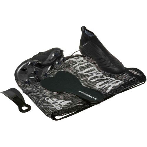 adidas Predator 18+ FG – Black/Black/White