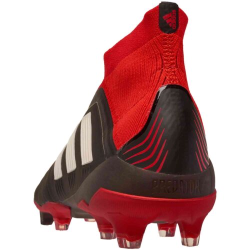 adidas Predator 18  FG – Black/White/Red