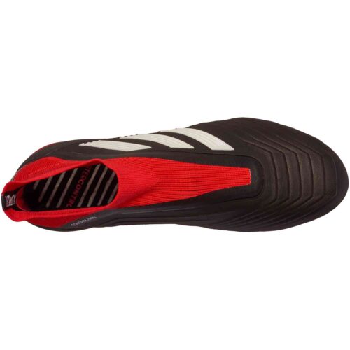 adidas Predator 18  FG – Black/White/Red