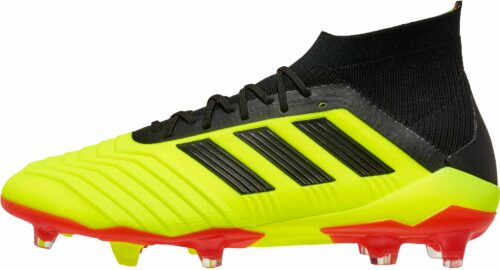 adidas Predator 18.1 FG – Solar Yellow/Black/Solar Red