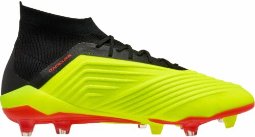 adidas Predator 18.1 FG – Solar Yellow/Black/Solar Red