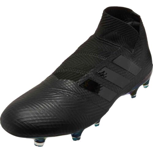 adidas Nemeziz 18  FG – Black/Black/White