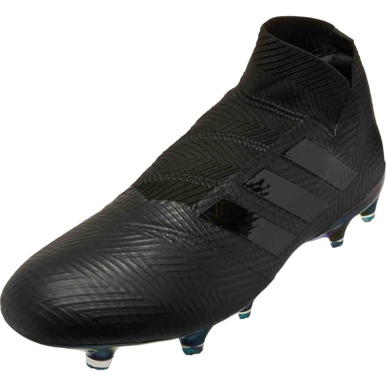 adidas Nemeziz 18 FG - Black/Black/White - SoccerPro