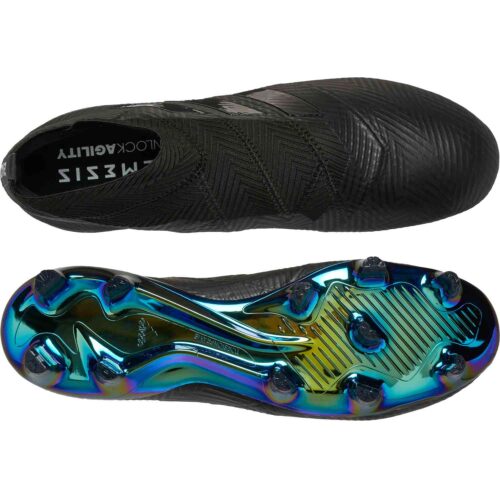 adidas Nemeziz 18  FG – Black/Black/White