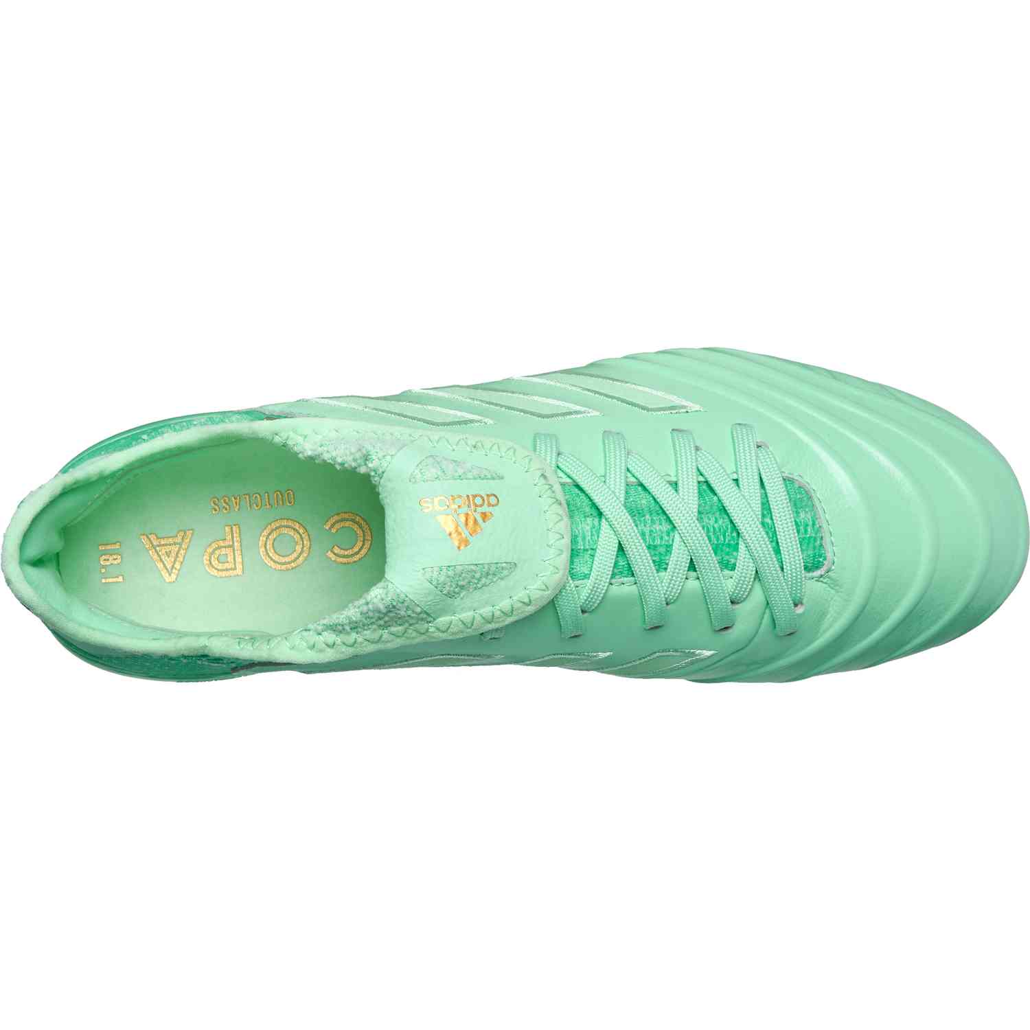 adidas Copa 18.1 FG - Clear Mint/Gold Metallic - SoccerPro