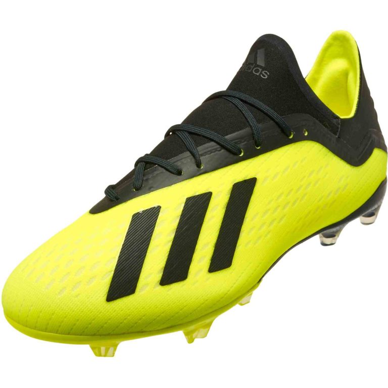 adidas X 18.2 FG - Solar Yellow/Black/White - SoccerPro