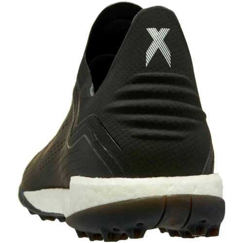 adidas X Tango 18  TF – Black/White/Dark Grey Heather