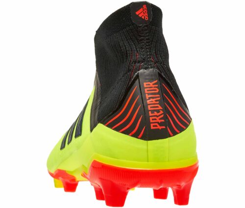 adidas Predator 18   FG – Youth – Solar Yellow/Black/Solar Red