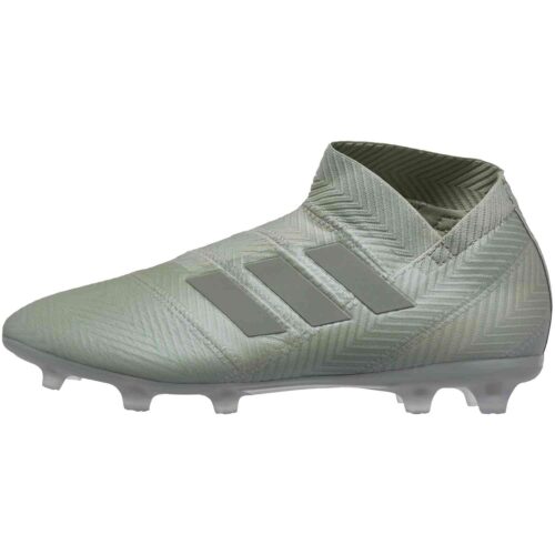Kids adidas Nemeziz 18+ FG – Ash Silver