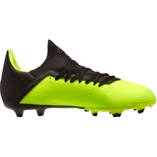 adidas X 18.3 FG – Youth – Solar Yellow/Black