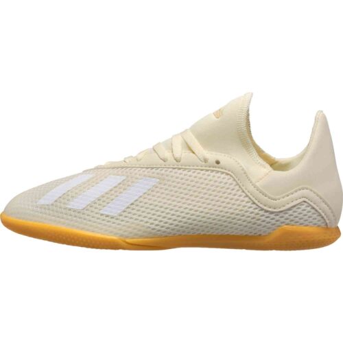 adidas X Tango 18.3 IN – Youth – Off White/White/Black