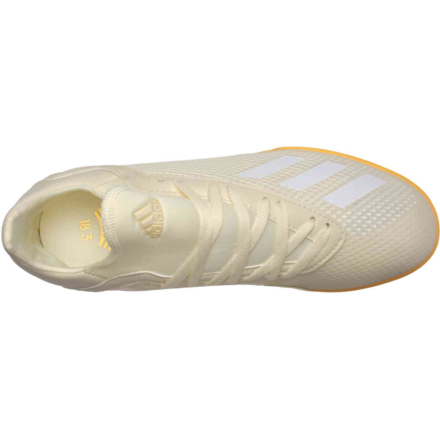 Build on Onlooker Publication adidas X Tango 18.3 IN - Youth - Off White/White/Black - SoccerPro