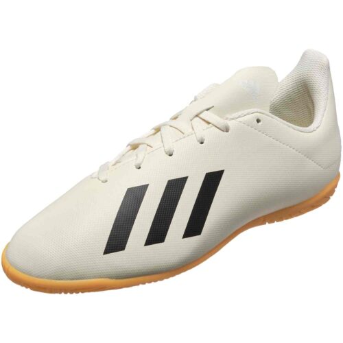 adidas X Tango 18.4 IN – Youth – Off White/White/Black