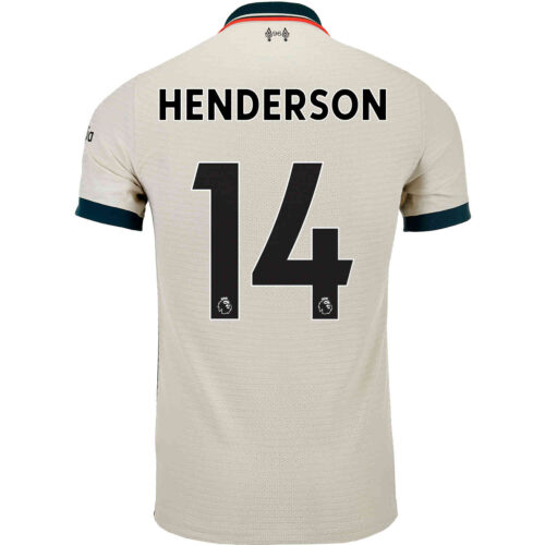 2021/22 Nike Jordan Henderson Liverpool Away Match Jersey