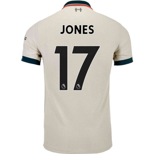 2021/22 Nike Curtis Jones Liverpool Away Match Jersey