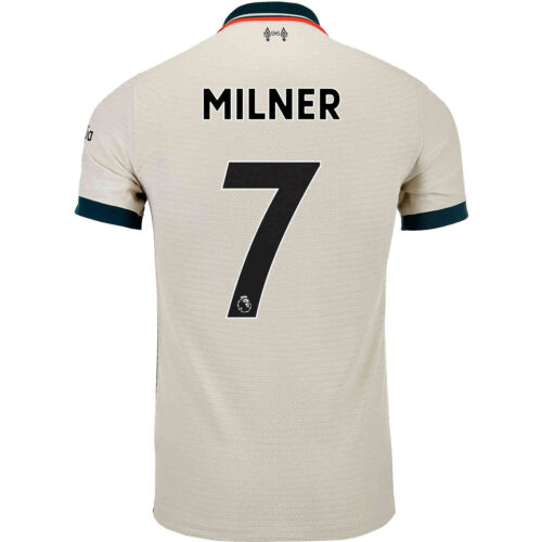2021/22 Nike James Milner Liverpool Away Match Jersey