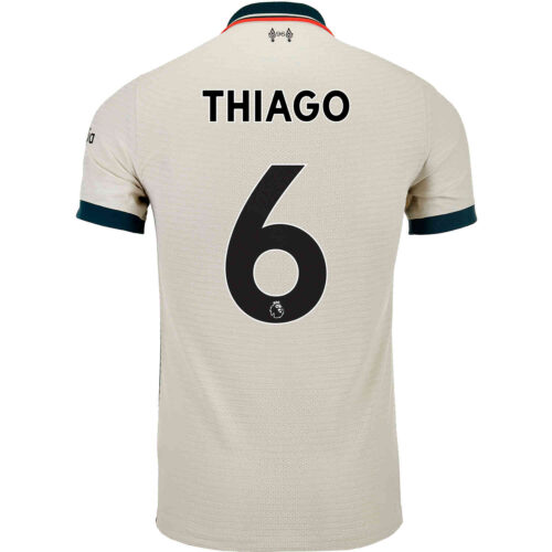 2021/22 Nike Thiago Liverpool Away Match Jersey