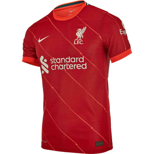 2021/22 Nike Mohamed Salah Liverpool Home Match Jersey