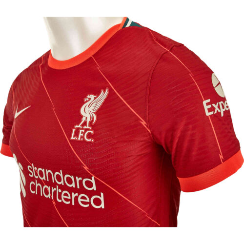 2021/22 Nike Thiago Liverpool Home Match Jersey