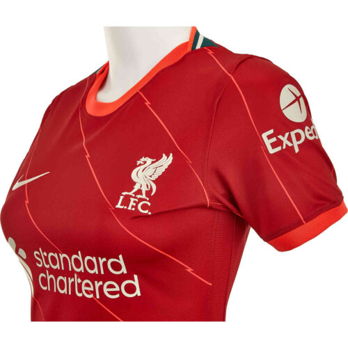 2021/22 Womens Nike Thiago Liverpool Home Jersey