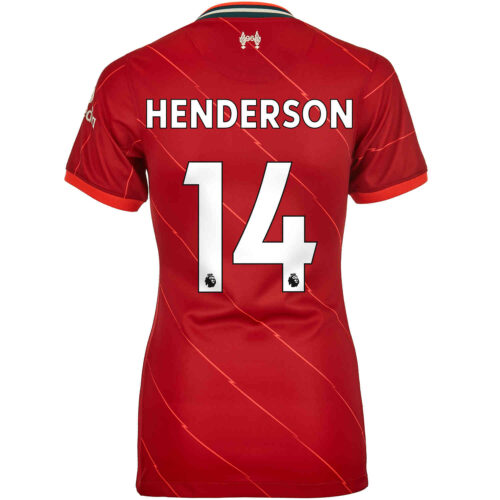 2021/22 Womens Nike Jordan Henderson Liverpool Home Jersey