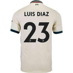 2021/22 Nike Luis Diaz Liverpool Away Jersey - SoccerPro