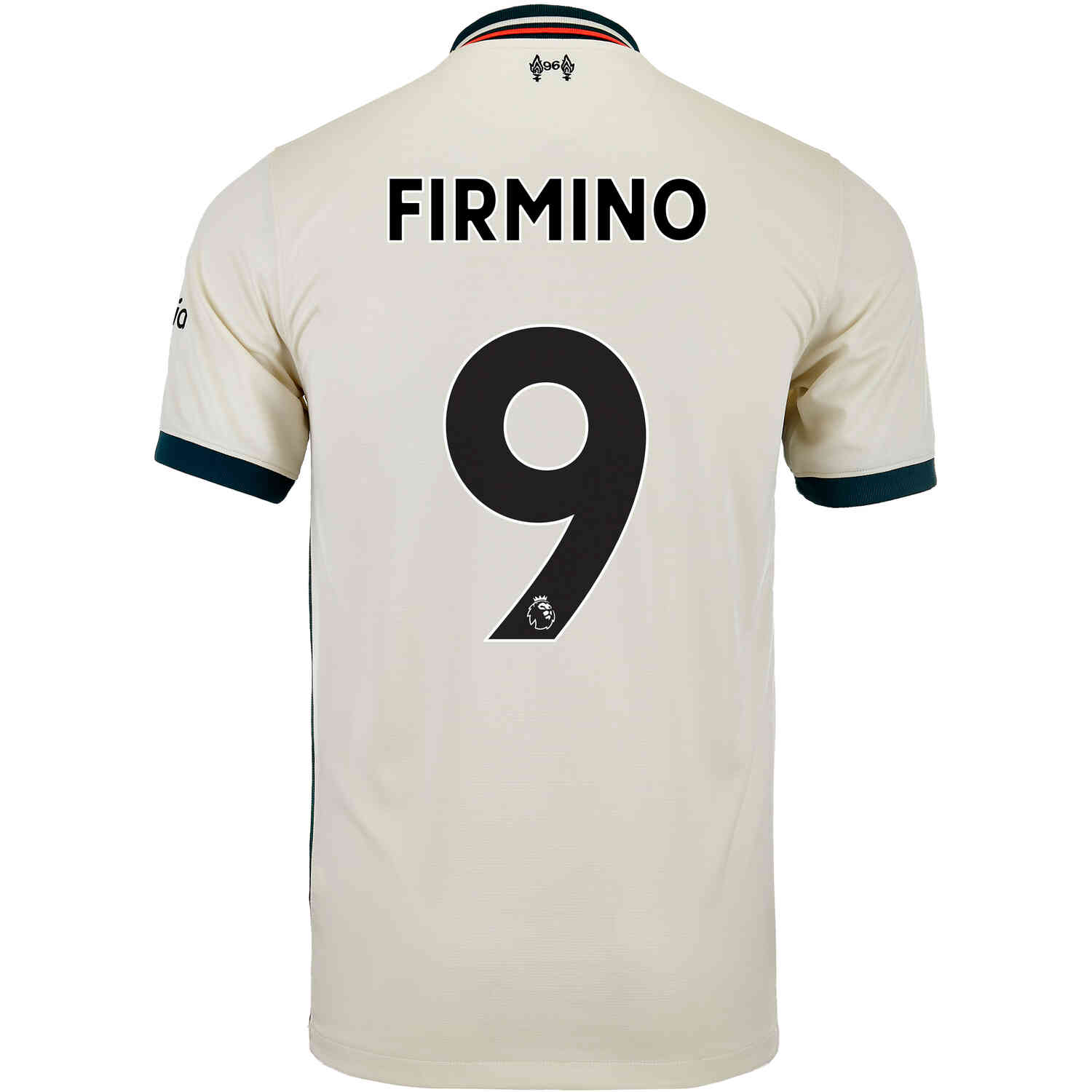 Opsommen alias honderd 2021/22 Nike Roberto Firmino Liverpool Away Jersey - SoccerPro