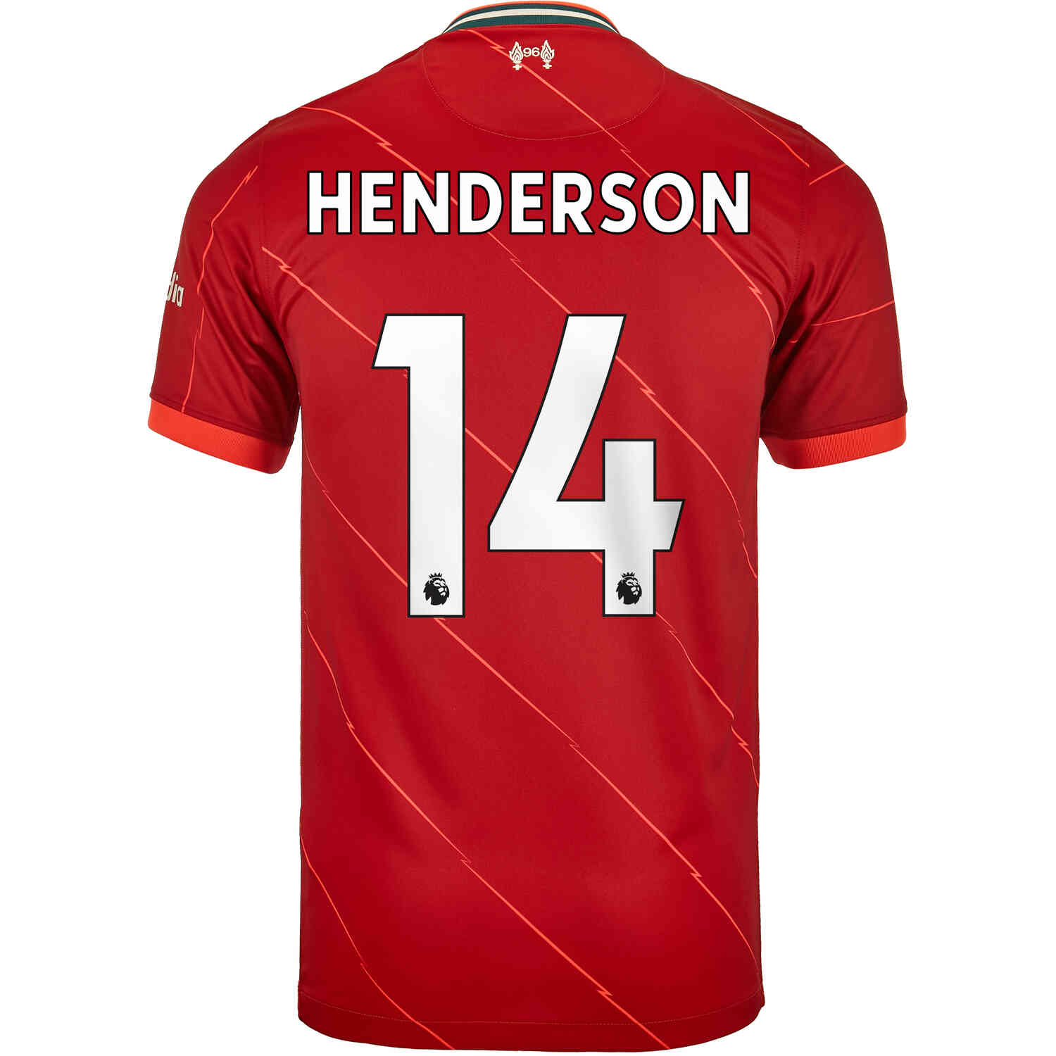 2021/22 Nike Jordan Henderson Liverpool Home Jersey