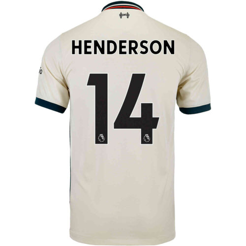 2021/22 Kids Nike Jordan Henderson Liverpool Away Jersey