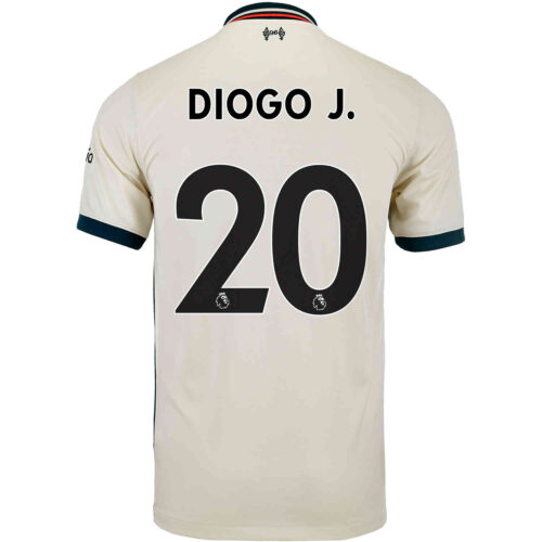 2021/22 Kids Nike Diogo Jota Liverpool Away Jersey