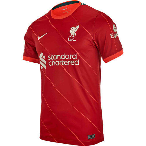 2021/22 Kids Nike Liverpool Home Jersey