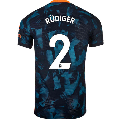 2021/22 Nike Antonio Rudiger Chelsea 3rd Match Jersey