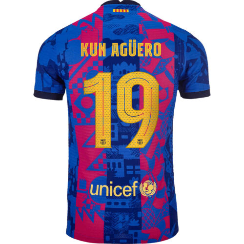 2021/22 Nike Sergio Aguero Barcelona 3rd Match Jersey