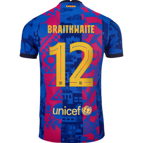 2021/22 Nike Martin Braithwaite Barcelona 3rd Match Jersey