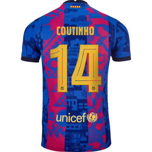2021/22 Nike Philippe Coutinho Barcelona 3rd Match Jersey