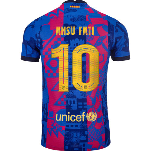 2021/22 Nike Ansu Fati Barcelona 3rd Match Jersey