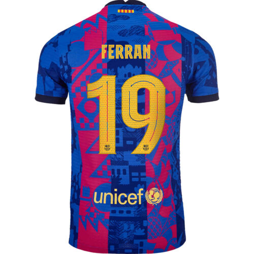 2021/22 Nike Ferran Torres Barcelona 3rd Match Jersey