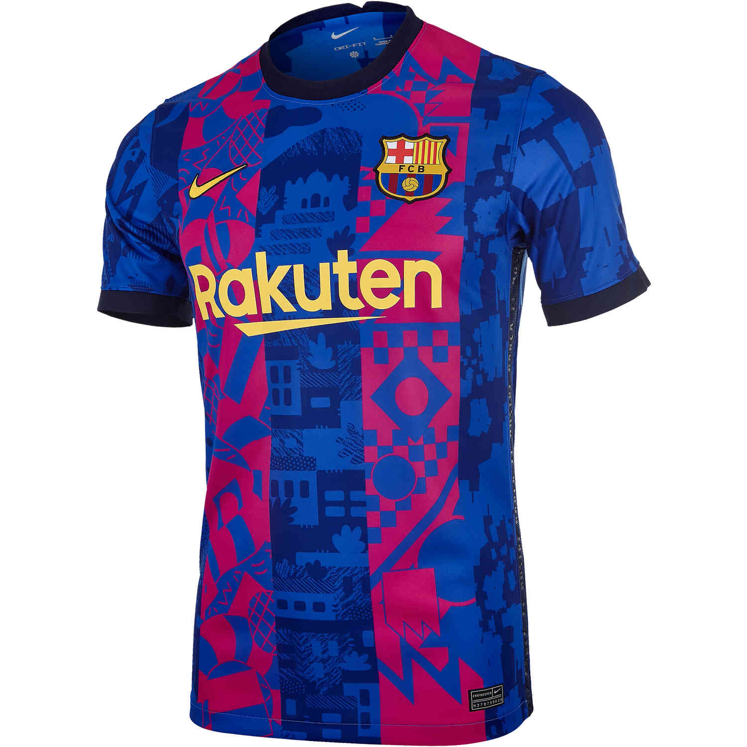 barcelona soccer uniform