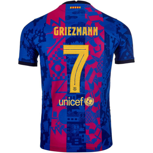 2021/22 Nike Antoine Griezmann Barcelona 3rd Jersey