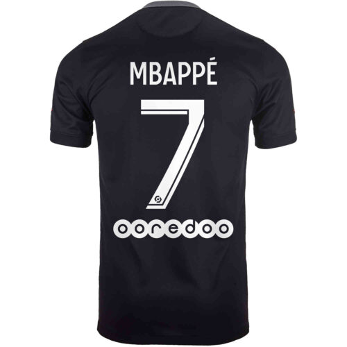 2021/22 Nike Kylian Mbappe PSG 3rd Jersey