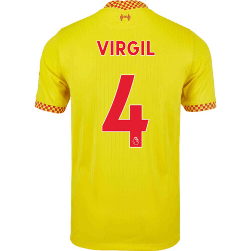 2021/22 Nike Virgil van Dijk Liverpool 3rd Jersey