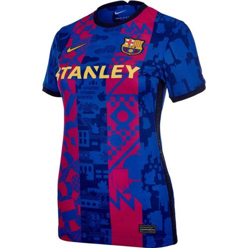 2021/22 Womens Nike Lionel Messi Barcelona 3rd Jersey