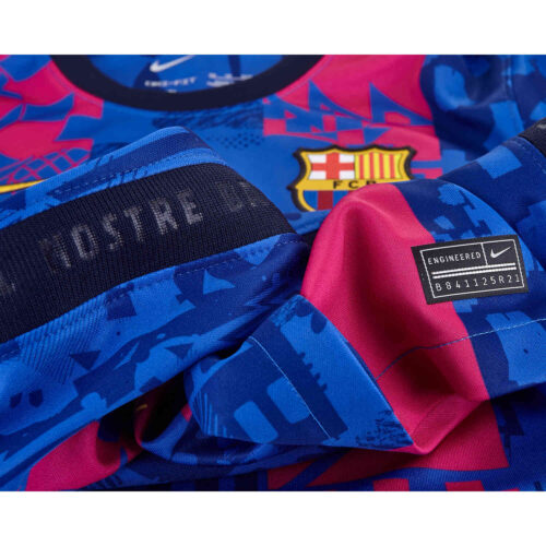 2021/22 Womens Nike Jordi Alba Barcelona 3rd Jersey