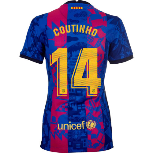 2021/22 Womens Nike Philippe Coutinho Barcelona 3rd Jersey