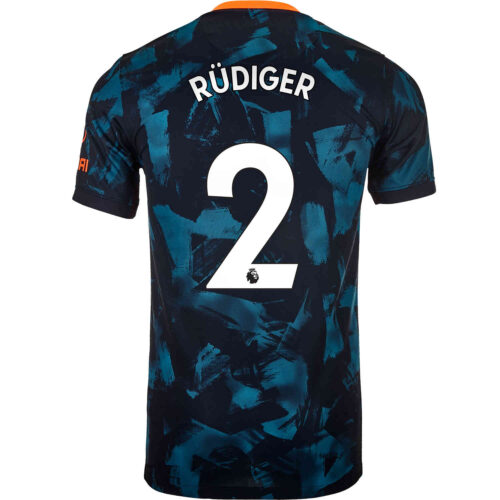 2021/22 Kids Nike Antonio Rudiger Chelsea 3rd Jersey