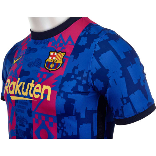 2021/22 Kids Nike Lionel Messi Barcelona 3rd Jersey